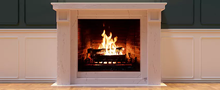 Decorative Electric Fireplace Installation in Aldine, Texas