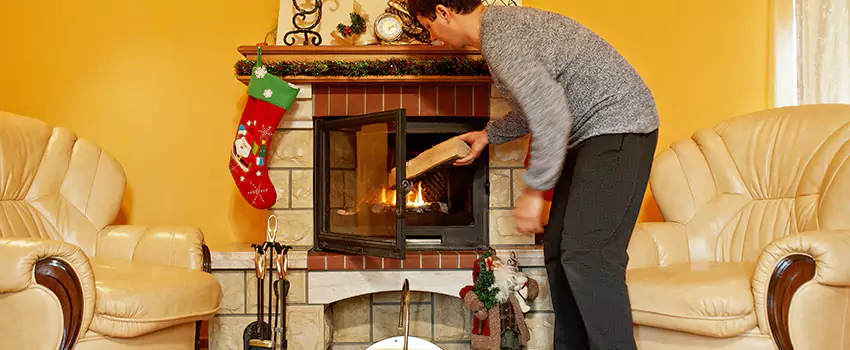 Gas to Wood-Burning Fireplace Conversion Services in Aldine, Texas