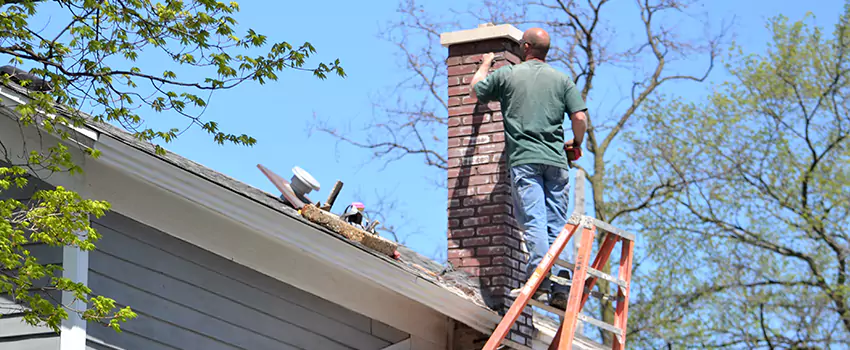Vinyl and PVC Chimney Flashing Installation in Aldine, TX