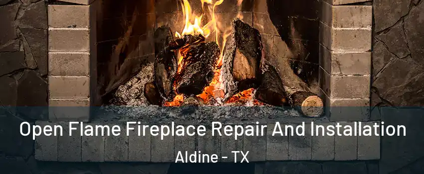  Open Flame Fireplace Repair And Installation Aldine - TX